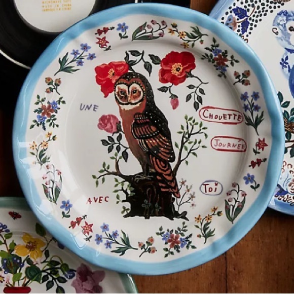Anthropologie Nathalie Lete Heritage Dinner Plate - Picture 1 of 5